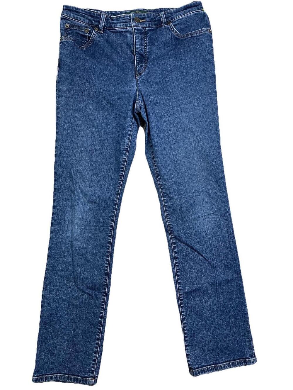 Lauren‎ Ralph Lauren Jeans Womens 10 Blue Denim Pockets Heritage Preppy